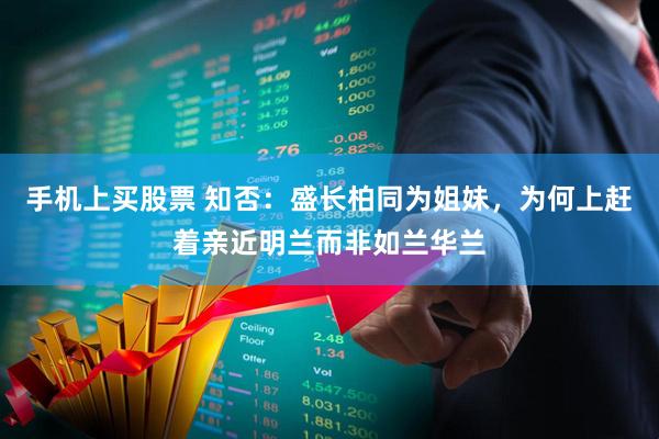 手机上买股票 知否：盛长柏同为姐妹，为何上赶着亲近明兰而非如兰华兰